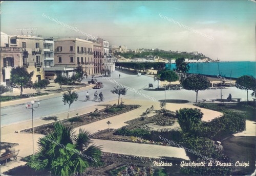 Ad446 cartolina milazzo - cartolina,