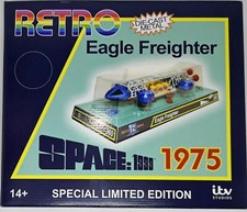 Space 1999 EAGLE Transporter Freighter Aquila Retro 1975 Blue Color Sixsteen12