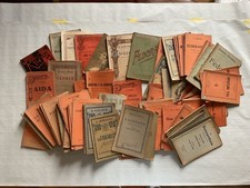 Duecento libretti d’opera Bairon Sonzogno Ricordi 