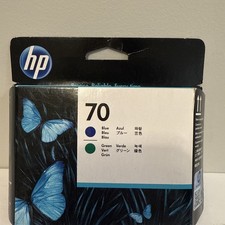 HP DesignJet 70 originale - blu e verde - sigillato - scaduto