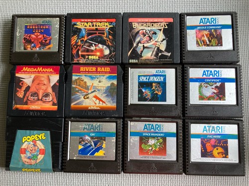 Lotto cartucce gioco atari - lotto, 12