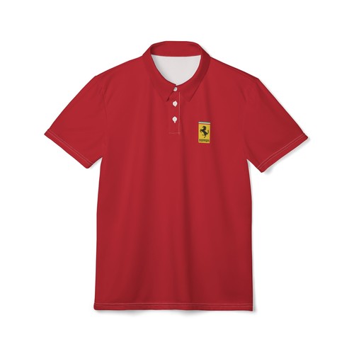 Ferrari red polo shirt - polo, |