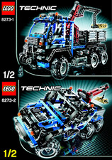 Lego Technic 8273 Camion Con Gru Montacarichi Off Road Truck Completo 100% PDF