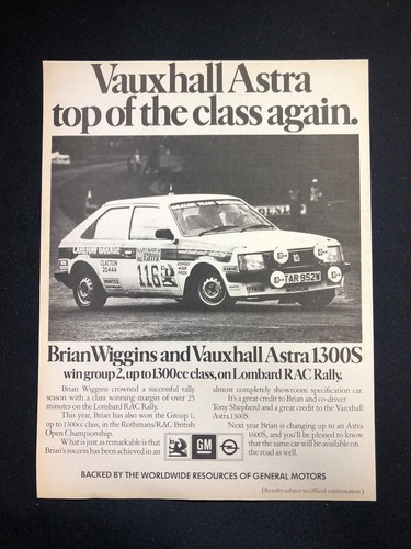 Vauxhall astra 1300s - astra,
