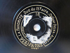78rpm rare early 8,5" PATHE -