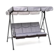 Dondolo 3 Posti Antracite