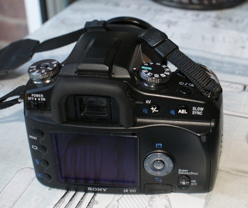 Sony alpha a100 megapixel - alpha, 10,2