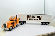 Modellino camion scala 1:43 peterbilt 350 PRESTON modellismo statico collezione