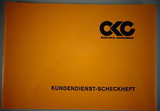 Libretto/Manuale Blanko Kaeble