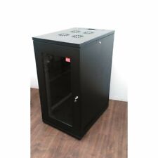 ICS - Armadio Server Rack con Porta da Pavimento 19" 24U 110x60cm P80cm - Nero