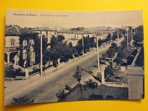 Miramare viale - miramare, (rimini).