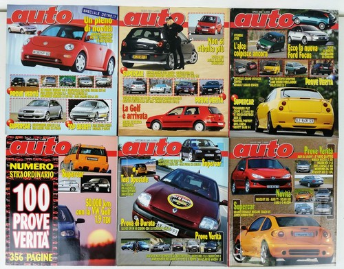 Auto riviste anno 1998 - -,