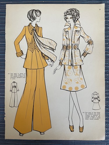 Fashion paper page - fashion, print