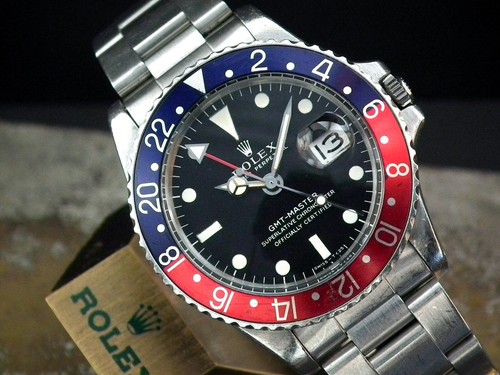 Rolex oyster gmt - rolex, 'pepsi