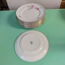 set di 12 piatti in porcellana