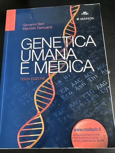 Genetica umana medica - e,