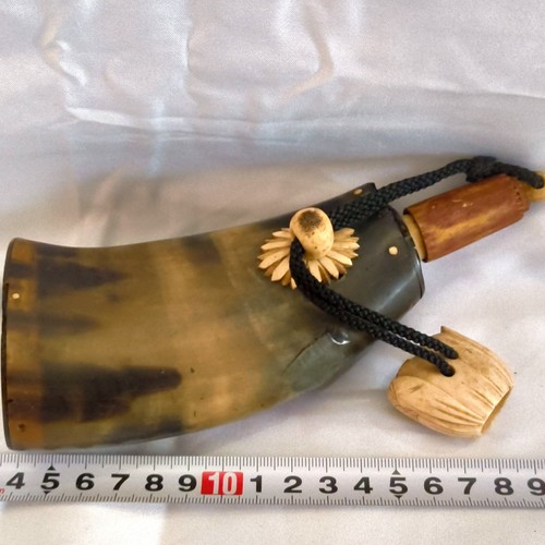 Fiaschetta corno polvere - , da