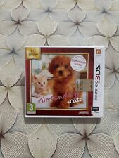 NINTENDOGS BARBONCINO NANO + CATS NINTENDO 3DS 2DS GIOCO MULTILINGUA COMPLETO