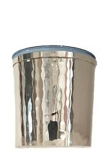 BRANDIMARTE bicchiere vino o glacette per caviale in argento 925 martellato  