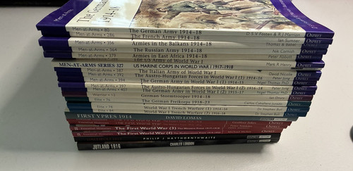 Huge lot osprey books - huge, 23