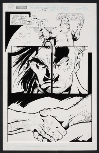 Arte originale wolverine - arte,