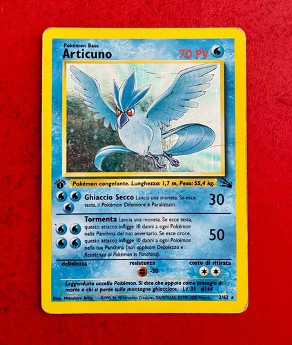 Lotto carte pokemon - pokemon, articuno