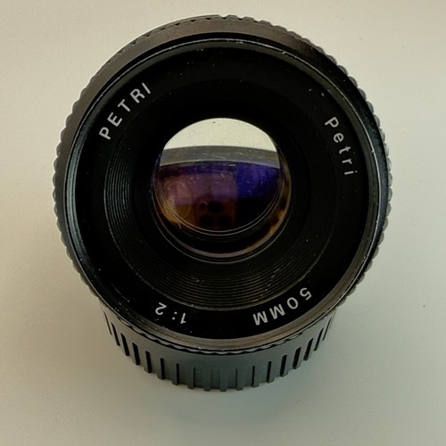 Petri 50mm obiettivo - 50mm, f2