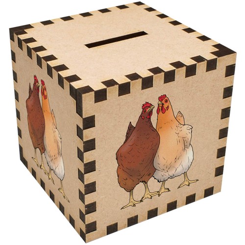 Pair chickens money - chickens',