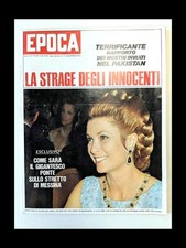 Epoca Rivista 1053 1970 29 novembre Grace Kelly Walter Bonatti Ponte Messina
