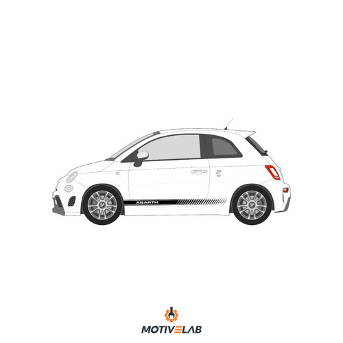 Strisce laterali abarth - strisce,