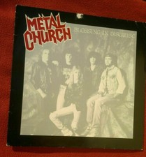 METAL CHURCH Blessing In Disguise 12" LP vinyl - Germany 1989