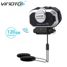Vimoto V8 Casco Moto Cuffie
