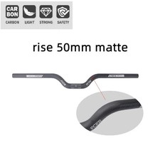 Manubrio in carbonio mountain bike 3K manubrio 31,8 mm *520-760 mm manubrio ciclismo