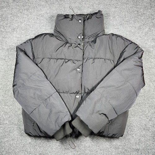 Zara giacca nera puffer - nera, donna