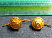 2 VECCHI BOTTONI PER SOGGOLO BERRETTO CAPPELLO AERONAUTICA MILITARE AM AVIATORE