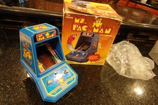 Videogioco Arcade Vintage COLECO Ms PAC MAN Portatile Elettronico da Tavolo T1