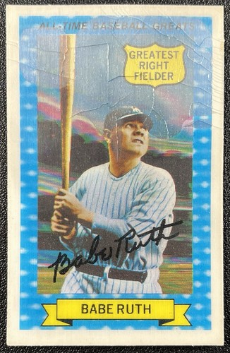 1972 kellog babe ruth - kellog’s,