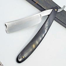 Rasoio dritto vintage G WOSTENHOLM & SON'S CELEBRED IXL 13/16+ RESTAURATO con SCATOLA