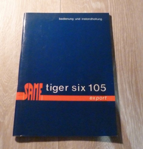 Same tractor tiger six - tractor, 105