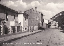 # MONTEFERRANTE: VIA S. LEONARDO E CASE POPOLARI   1957