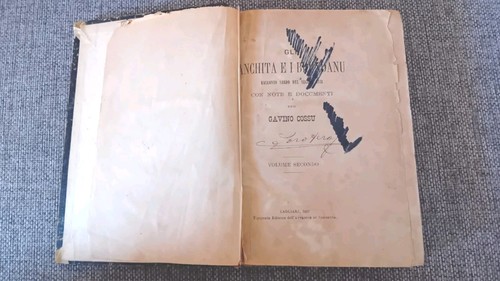 Libro raro sardegna gavino - libro,