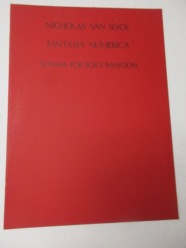 Nicholas van slyck - van, fantasia