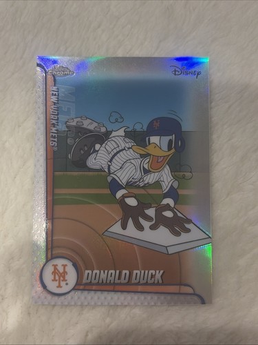Disney topps chrome donald - chrome,