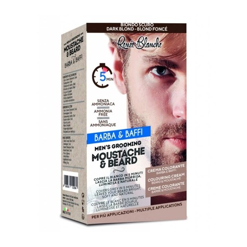 Moustache beard biondo - moustache&beard,