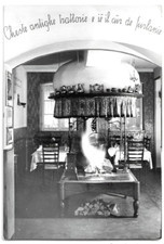 CARTOLINA DI UDINE ,TRICESIMO - ANTICA TRATTORIA BOSCHETTI - ANNI 50/60