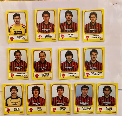Lotto milan 1985 13 - milan,