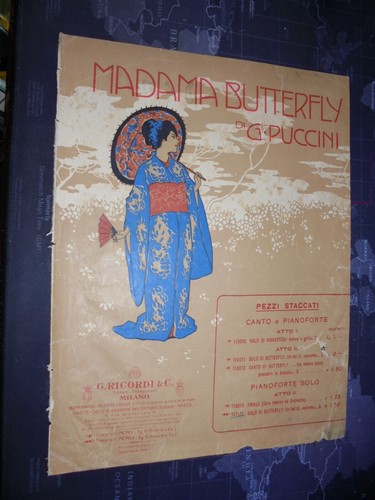 Puccini madama butterfly - puccini, g.;