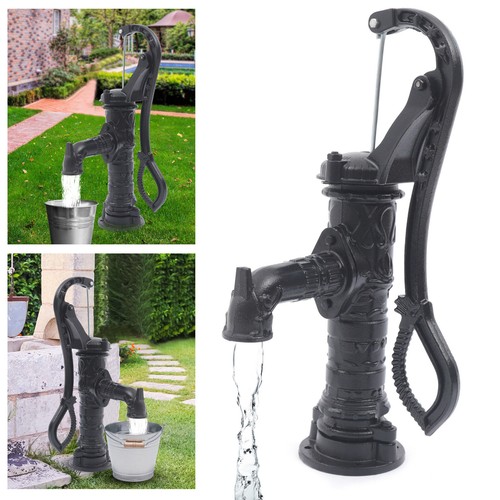Pompa manuale pozzo - acqua, in