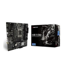 BIOSTAR Scheda Madre H610MT-E micro ATX LGA 1700 per Processori Intel