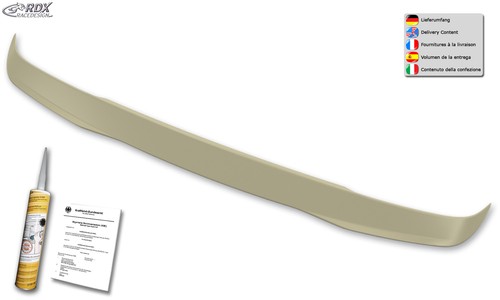 Spoiler posteriore rdx - spoiler,